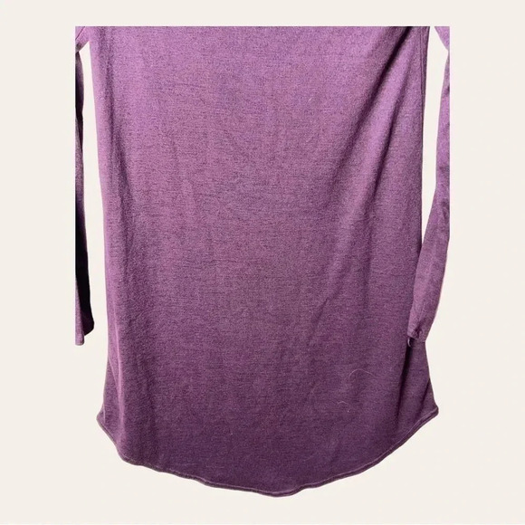 0380. ARITZIA WILFRED FREE PURPLE SWEATER DRESS‎ LONG SLEEVE SIZE XSMALL - Picture 10 of 10